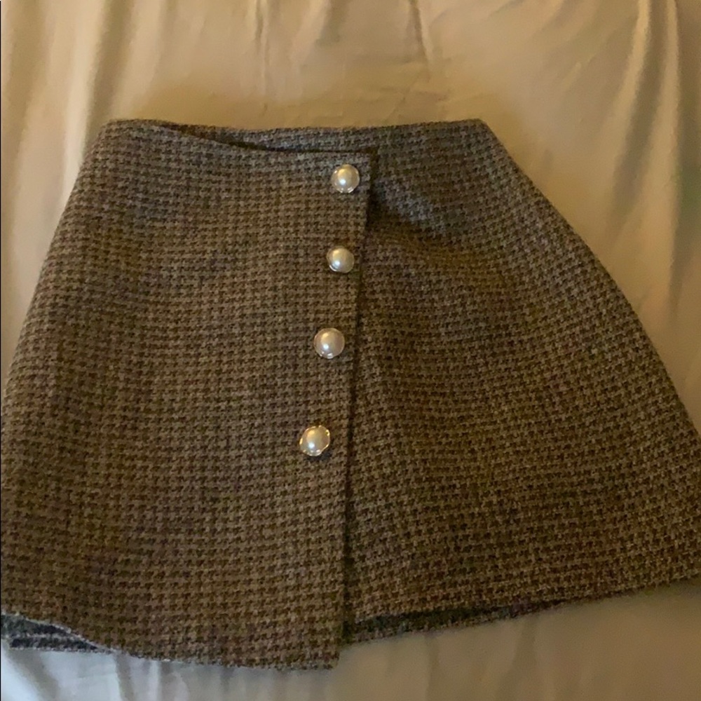 tweed skirt